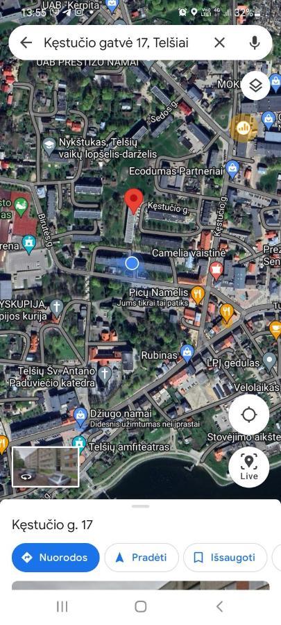 Mona Apartamentai Telšiai Exterior foto